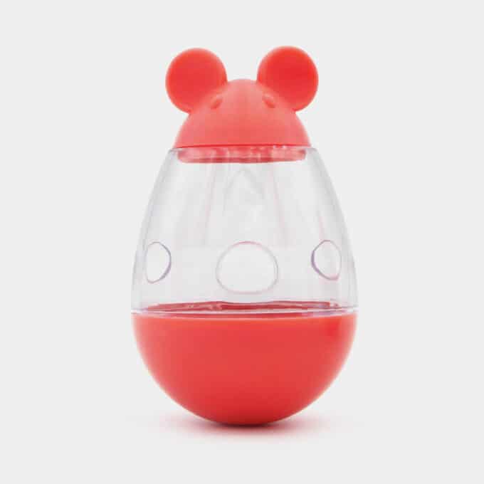 Jouet distributeur de croquettes culbuto pour chat