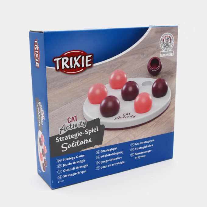 jouet alimentaire solitaire interactif de stratégie et d'intelligence Cat Activity Trixie pour le chat