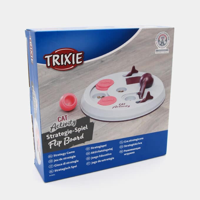 jouet-alimentaire-jeu-strategie-cat-activity-trixie-chat-3 jouet alimentaire interactif de stratégie et d'intelligence Cat Activity Trixie pour le chat