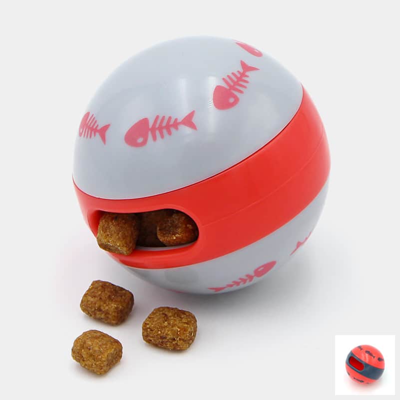 Jouet distributeur de croquettes pour chien - Catedogshop