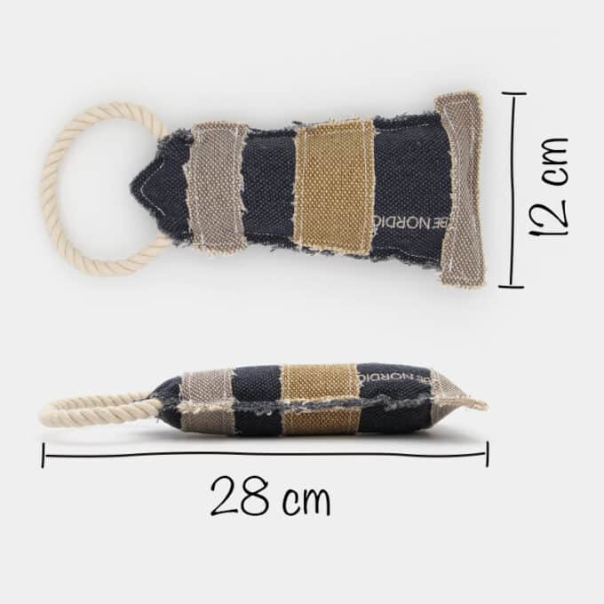jouet-tissu-chien-macher-lin-1 Jouet en tissu pour chien à mâcher