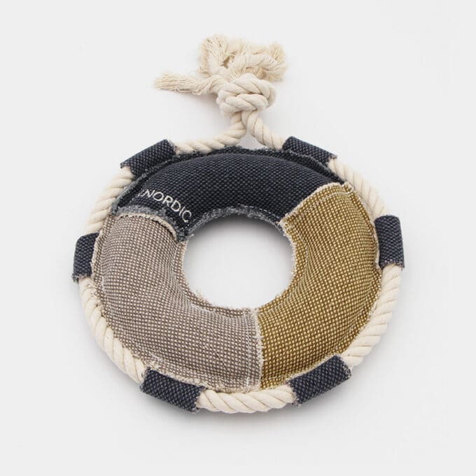 jouet-tissu-chien-macher-lin-corde-1 Jouet en tissu pour chien à mâcher
