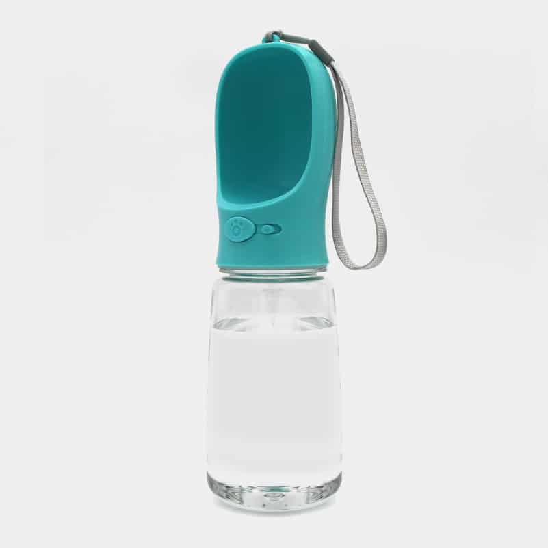 Gourde d'eau portable pour chien de randonnée, promenade ou voyage