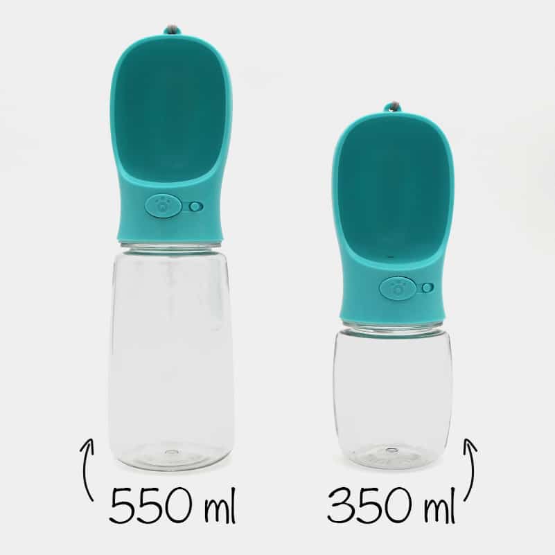 Peteast Gourde pour Chien 550 ML : Portable Bouteille d'eau pour Chien  Anti-Fuite, sans BPA, Chien Chat Animaux Voyage Gourde Chien