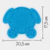 Tapis de léchage pour chien ou assiette à lécher