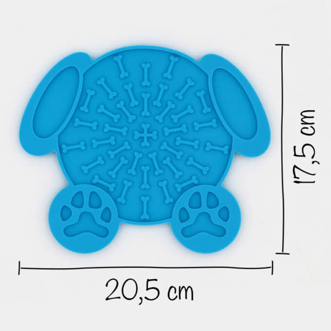 Tapis de léchage pour chien ou assiette à lécher