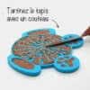 Tapis de léchage pour chien ou assiette à lécher