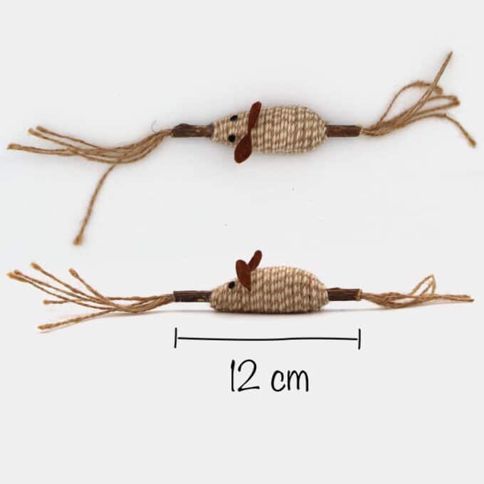 Jouet souris et bâton de matatabi pour chat