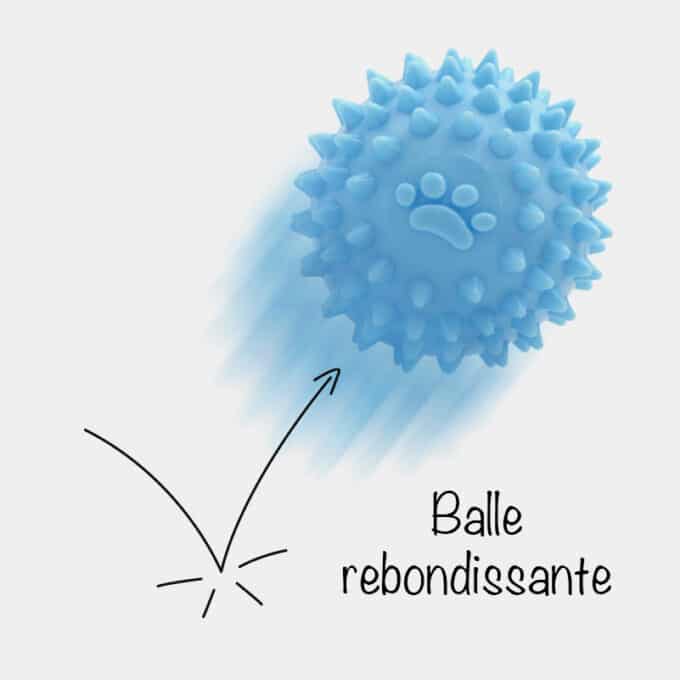 balle-chien-herisson-dentaire-sans-couinement-5 Balle hérisson pour chien en caoutchouc ou balle dentaire