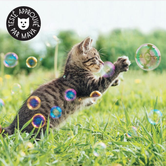 bulles-savon-herbe-chat-trixie Bulles de savon herbe à chat Trixie