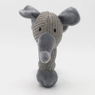 Jouet peluche éléphant sonore pour le chien et le chiot