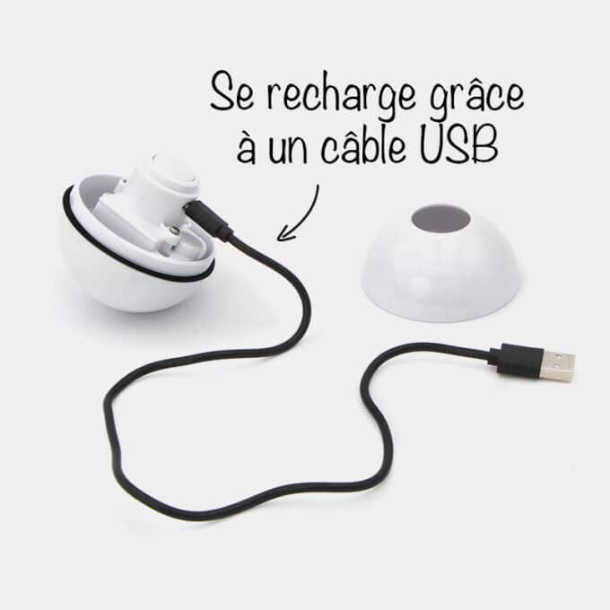 balle-interactive-chat-jouet-rotative-electronique-2 Balle interactive pour chat rotative