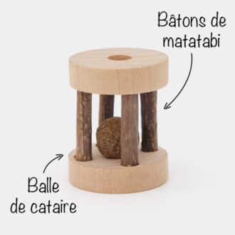 Jouet en cataire et matatabi pour chat