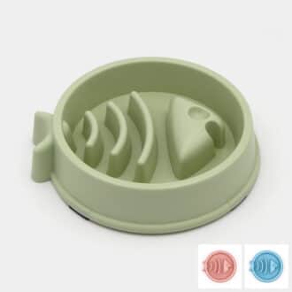 Meilleure gamelle anti-glouton chat poisson