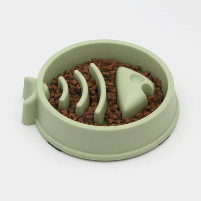 gamelle-antiglouton-chat-poisson-3 Meilleure gamelle anti-glouton chat poisson