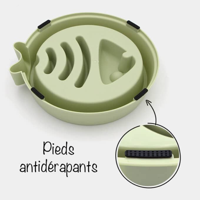 gamelle-antiglouton-chat-poisson-9 Meilleure gamelle anti-glouton chat poisson