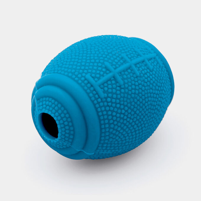 balle-croquette-friandise-solide-rigide-chien-2 Balle indestructible pour chien distributrice de croquettes