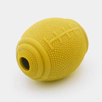 Balle indestructible pour chien distributrice de croquettes