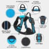 harnais-en-Y-anti-traction-chien-qui-tire-74 Harnais en Y pour chien anti-traction