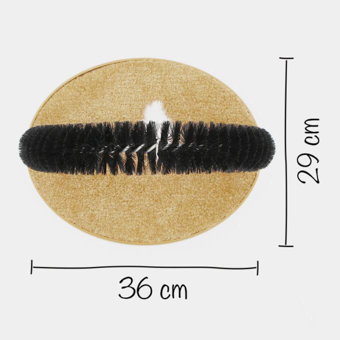 Arc de massage pour chat ou arche en brosse auto-toilettage