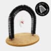Arc de massage pour chat ou arche en brosse auto-toilettage