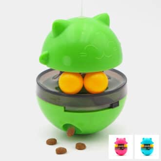 Distributeur de croquettes pour chat culbuto
