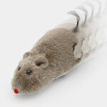 Souris interactive sur roues qui avance pour chat