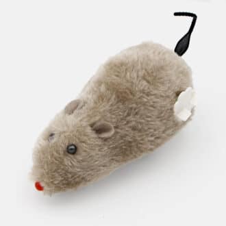 Souris interactive sur roues qui avance pour chat
