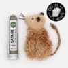 jouet-souris-remplir-sachet-herbe-chat-cataire-8 Jouet souris avec poche rechargeable à remplir d'herbe à chat