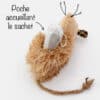 jouet-souris-remplir-sachet-herbe-chat-cataire-9 Jouet souris avec poche rechargeable à remplir d'herbe à chat