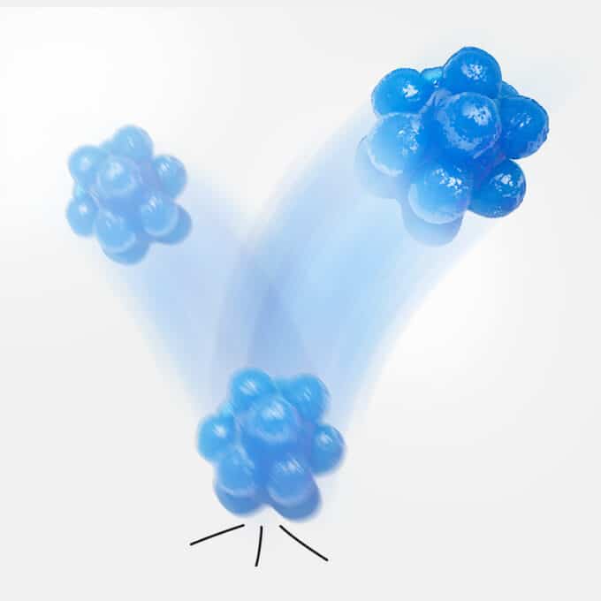 Balle rebondissante pour chat