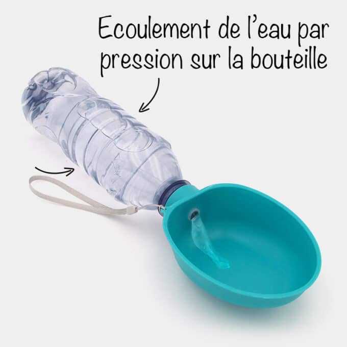 gourde-distributeur-eau-chien-randonnee-chat-3 Distributeur d'eau de voyage ou randonnée pour chat et chien