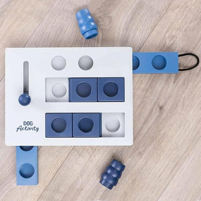 jouet alimentaire interactif de stratégie et d'intelligence Dog Activity Trixie Mini Mover pour le chien