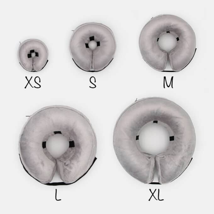 Collerette gonflable pour chien ou collier gonflé