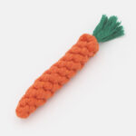 Jouet carotte en corde à nœud pour chien