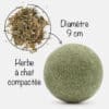 balle-herbe-chat-cataire-maxi-grosse-big Balle d'herbe à chat cataire