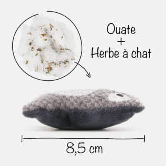 jouet coussin herbe à chat en peluche