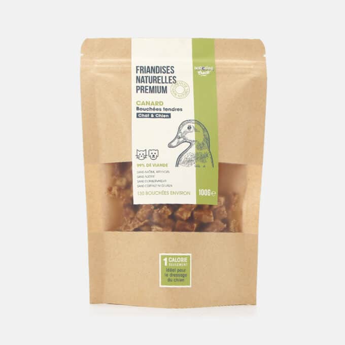 friandise-naturelle-chien-chat-premium-bouchee-canard-2 Friandises naturelles premium pour chat et chien
