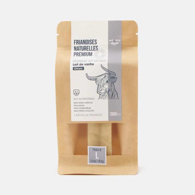 Friandises naturelles premium pour chien fromage de Yack