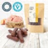 Friandises naturelles premium pour chien saucisses de poulet