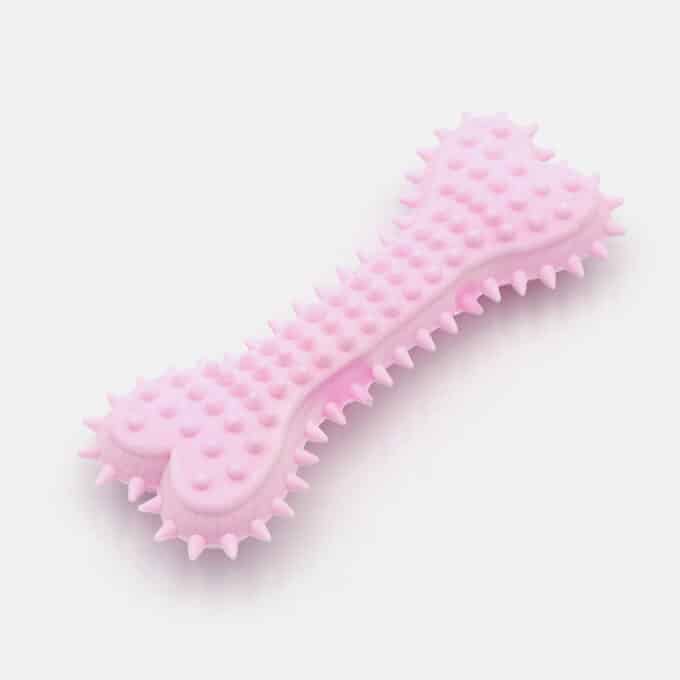 os-dentaire-macher-caoutchouc-dur-chien-1 Os en caoutchouc avec picots pour chien