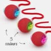 Balle interactive pour chien et chat qui avance toute seule comme une souris