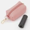 distributeur pochette de sacs à crotte de chien en simili cuir