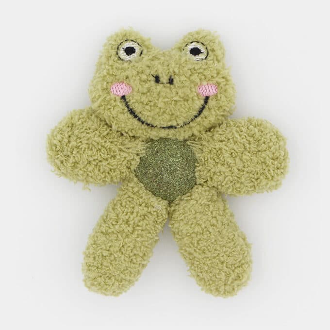 Peluche avec une balle de cataire pour chat