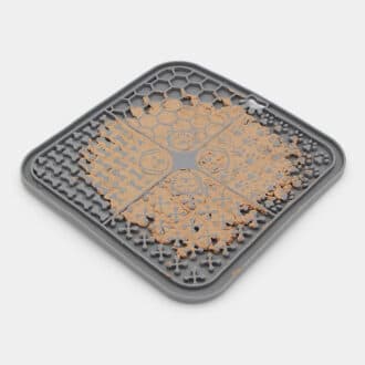 Crème de bacon pour tapis de léchage pour chien