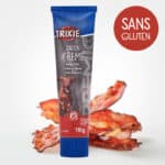 Crème de bacon pour tapis de léchage pour chien