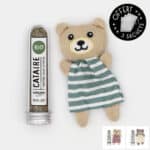 Peluche avec poche rechargeable à remplir d'herbe à chat